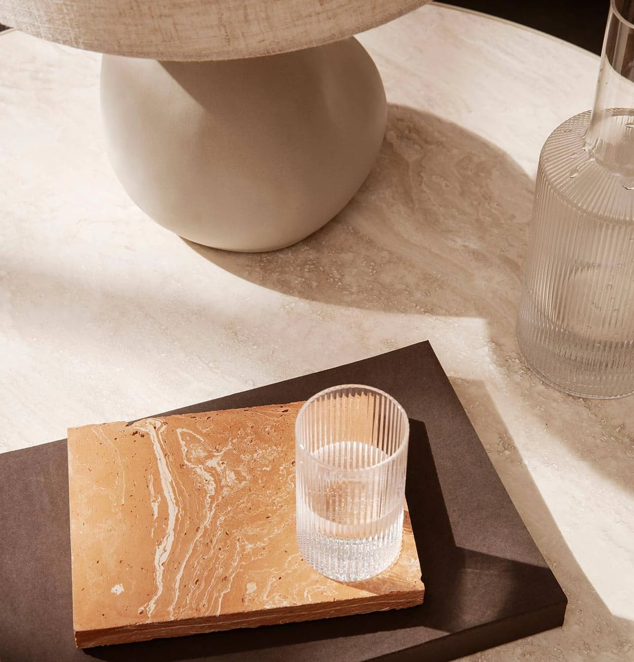 Ferm LIVING Ripple Lid In Clear - Image 2