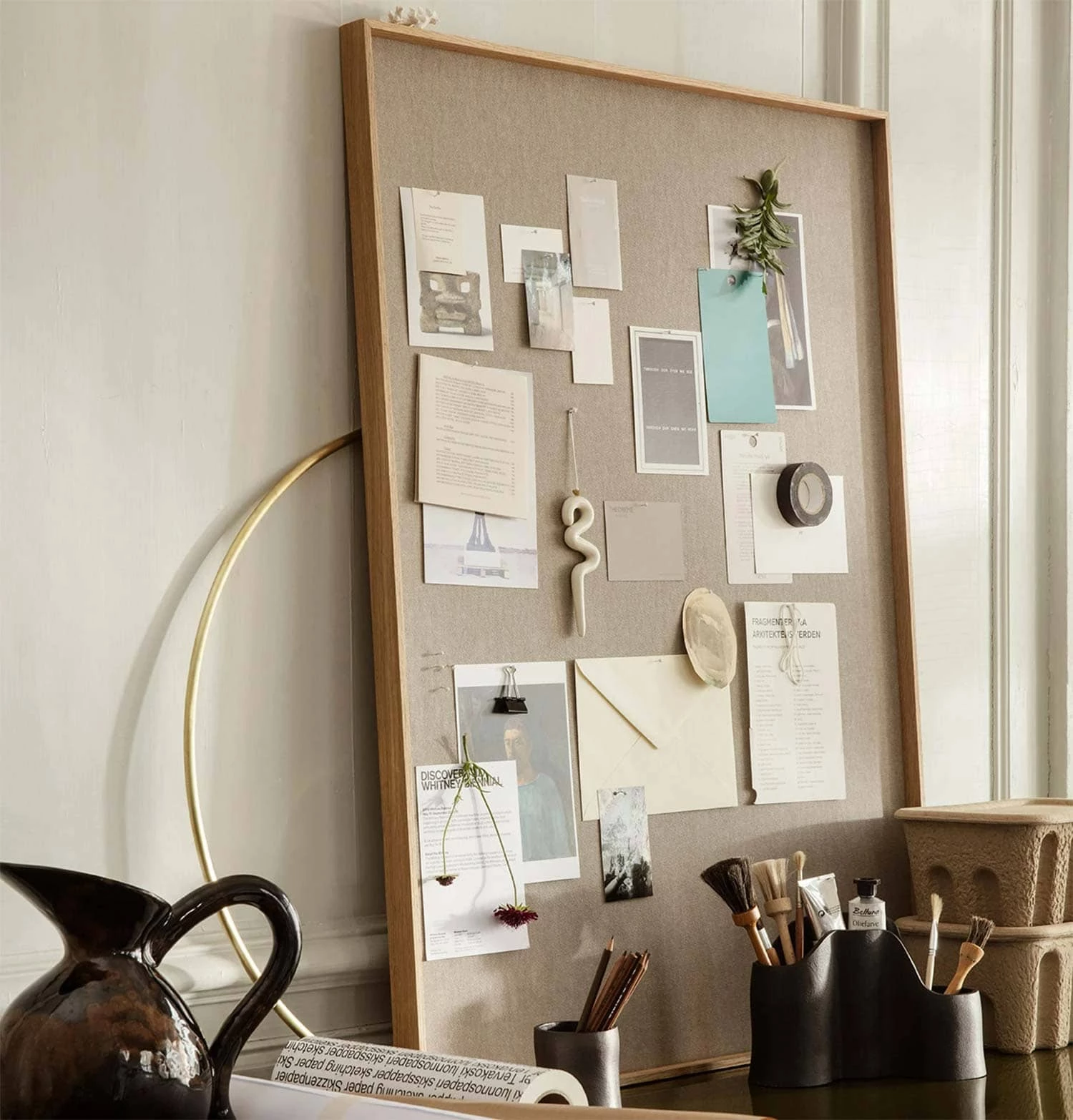 Ferm Living Scenery Pinboard – Large – Natural - Image 2