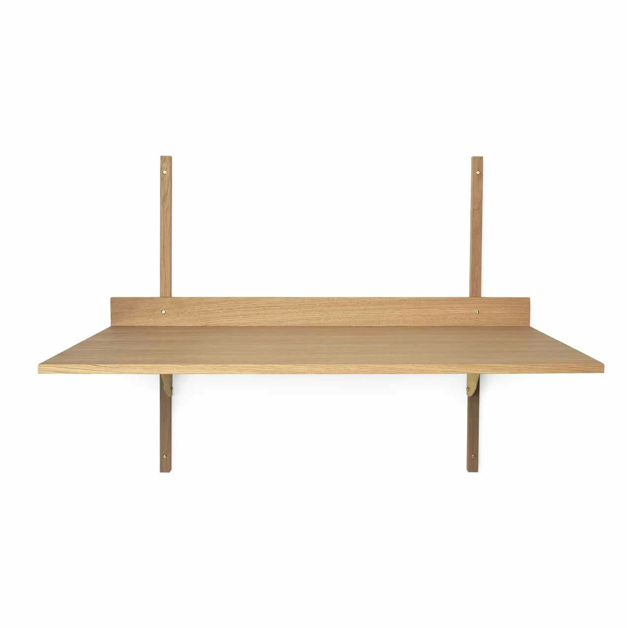 Ferm Living Sector Desk β Oak/Brass