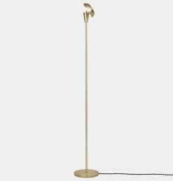 Ferm LIVING Tiny Floor Lamp In Brass