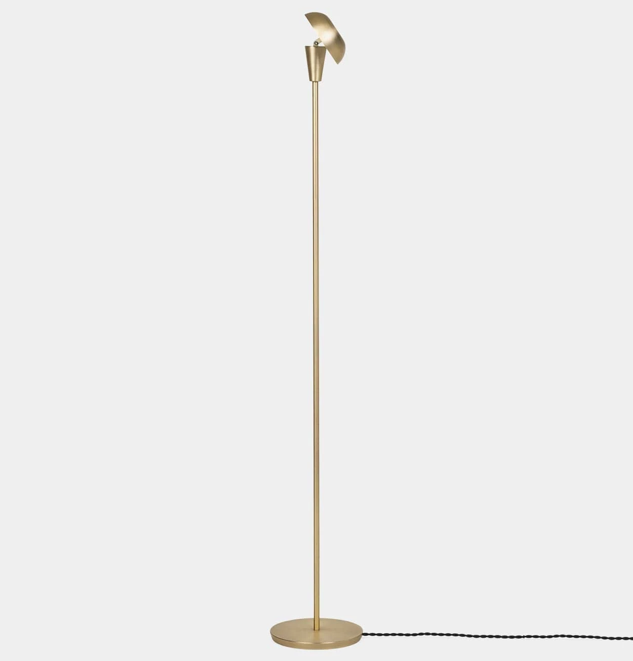 Ferm LIVING Tiny Floor Lamp In Brass