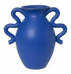 Ferm Living Verso Table Vase – Bright Blue