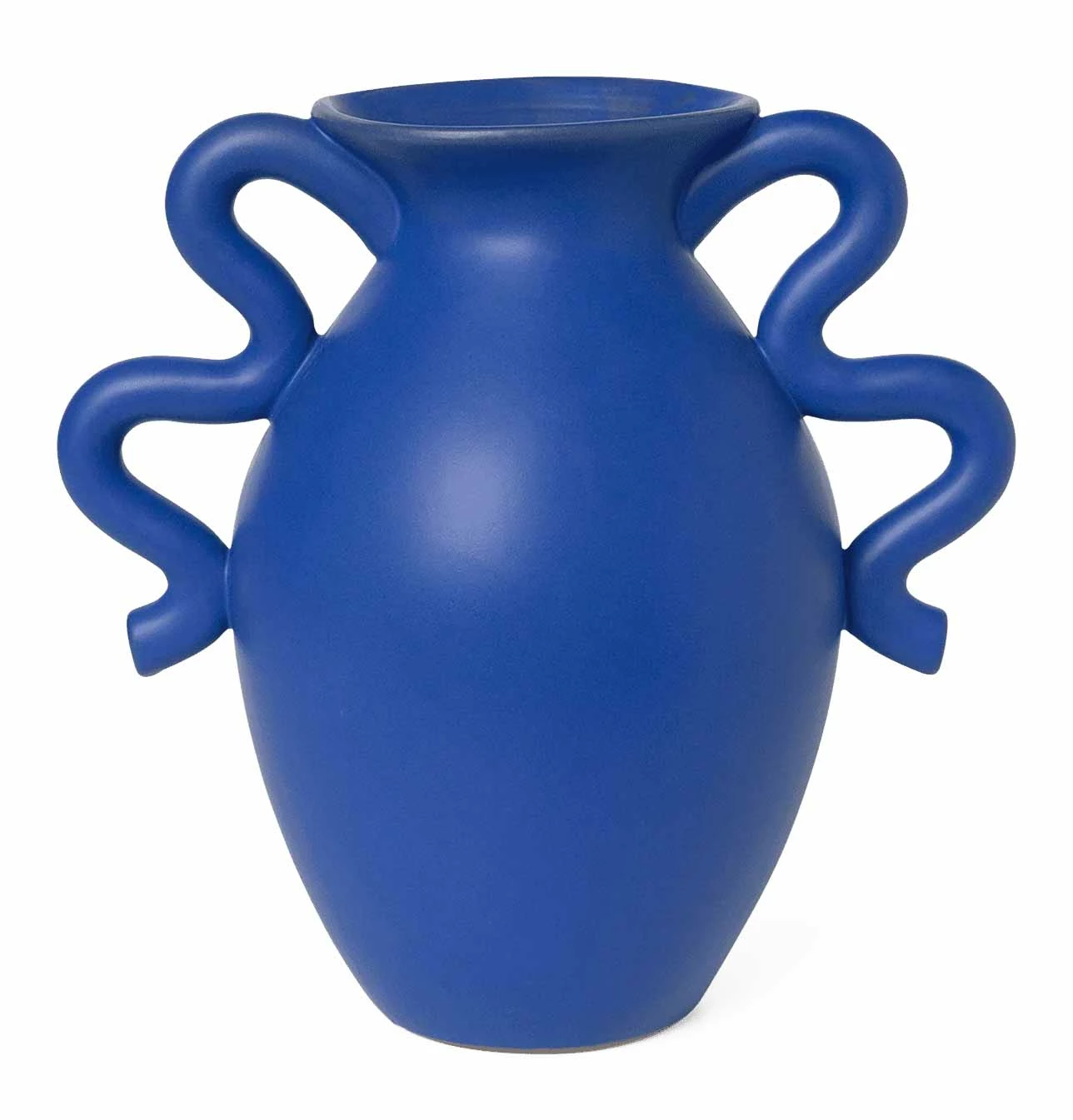 Ferm Living Verso Table Vase – Bright Blue