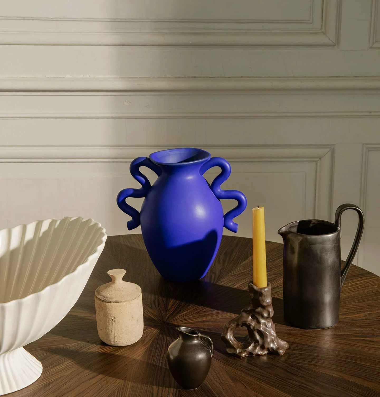 Ferm Living Verso Table Vase – Bright Blue - Image 2