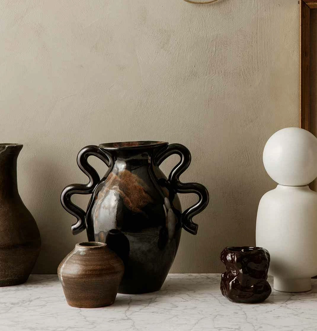 Ferm Living Verso Table Vase – Brown - Image 2