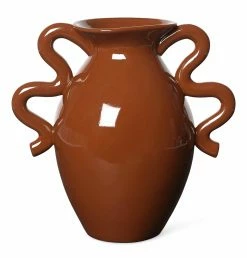 Ferm Living Verso Table Vase – Terracotta