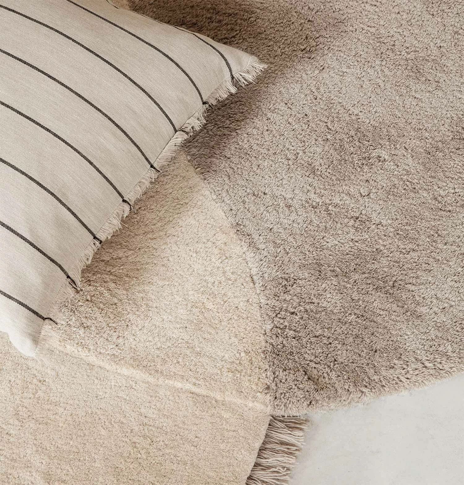 Ferm Living View Tufted Rug In Beige - Image 4