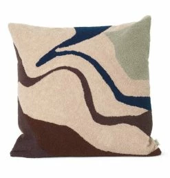 Ferm Living Vista Cushion In Beige