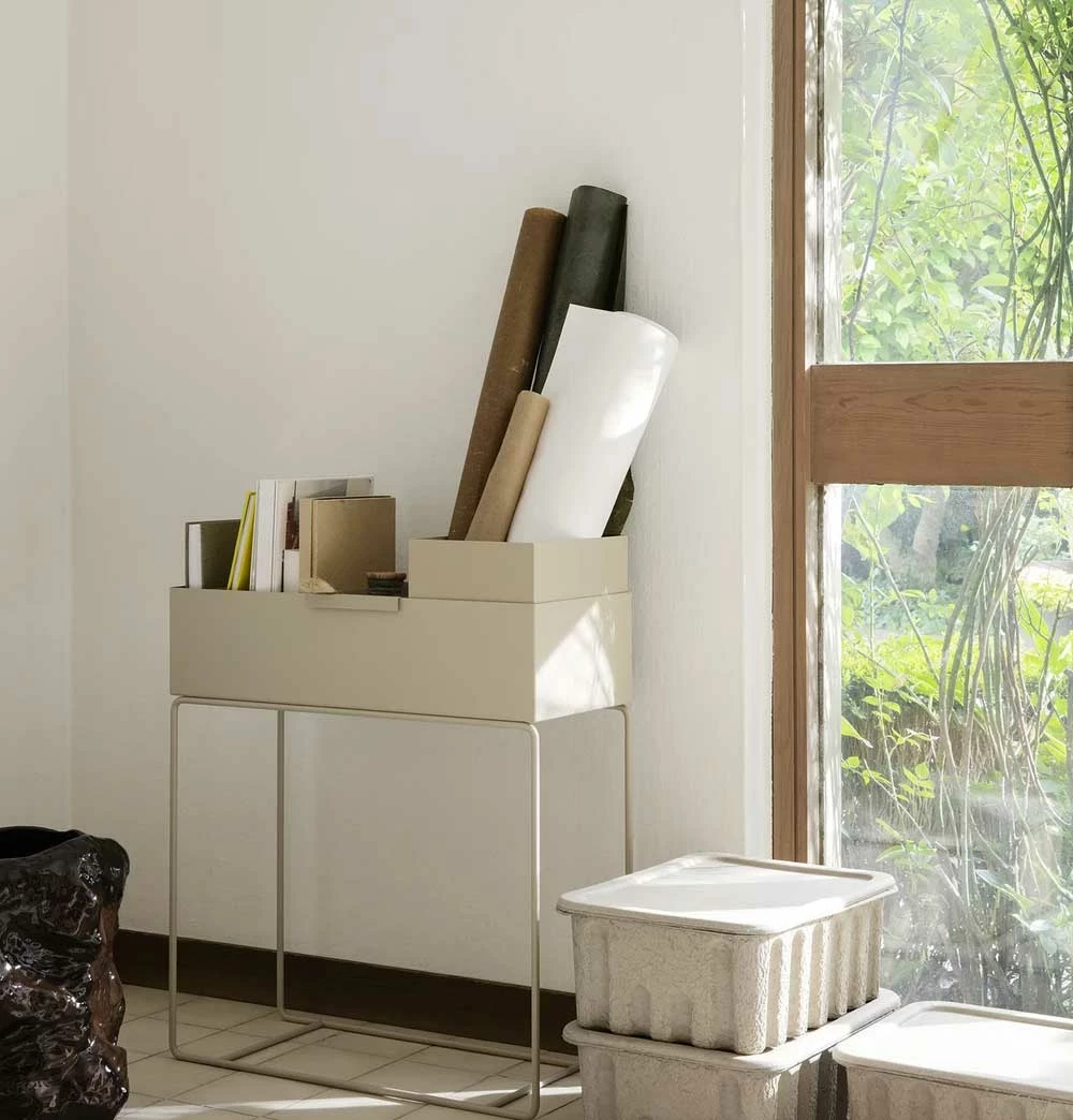 Ferm Living Large Paper Pulp Box – Set Of 2 - Image 4