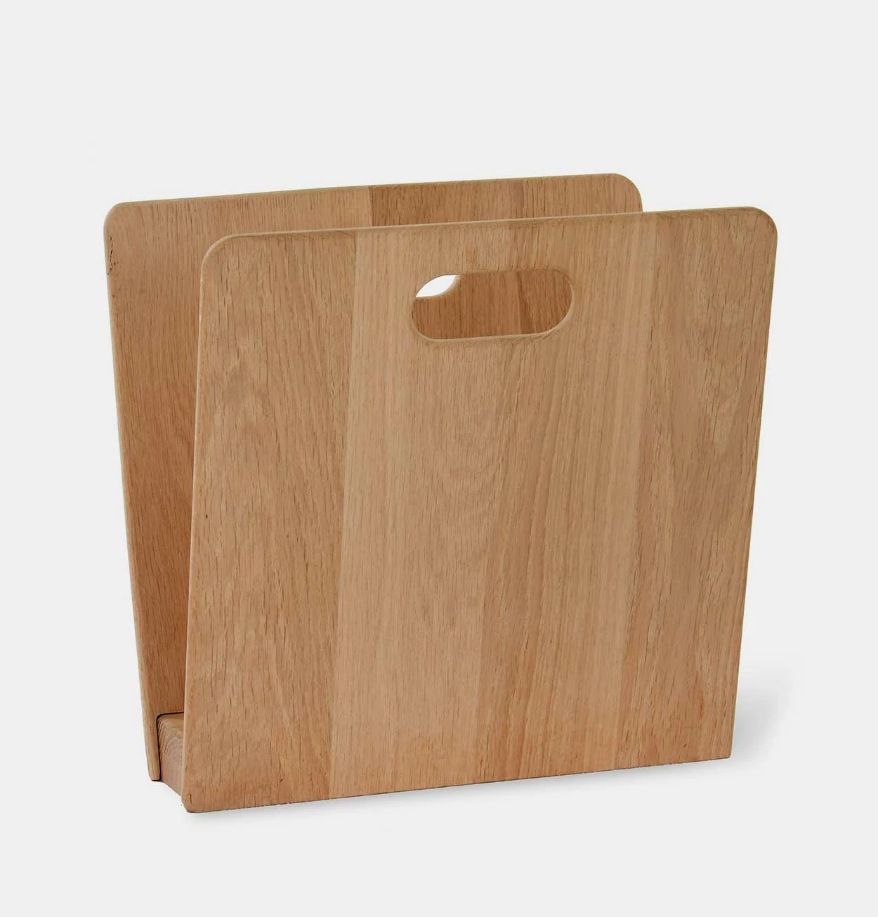 Garden Trading Raw Oak Magazine Rack - Image 2