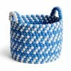 HAY Bead Basket With Handle – Blue Dash