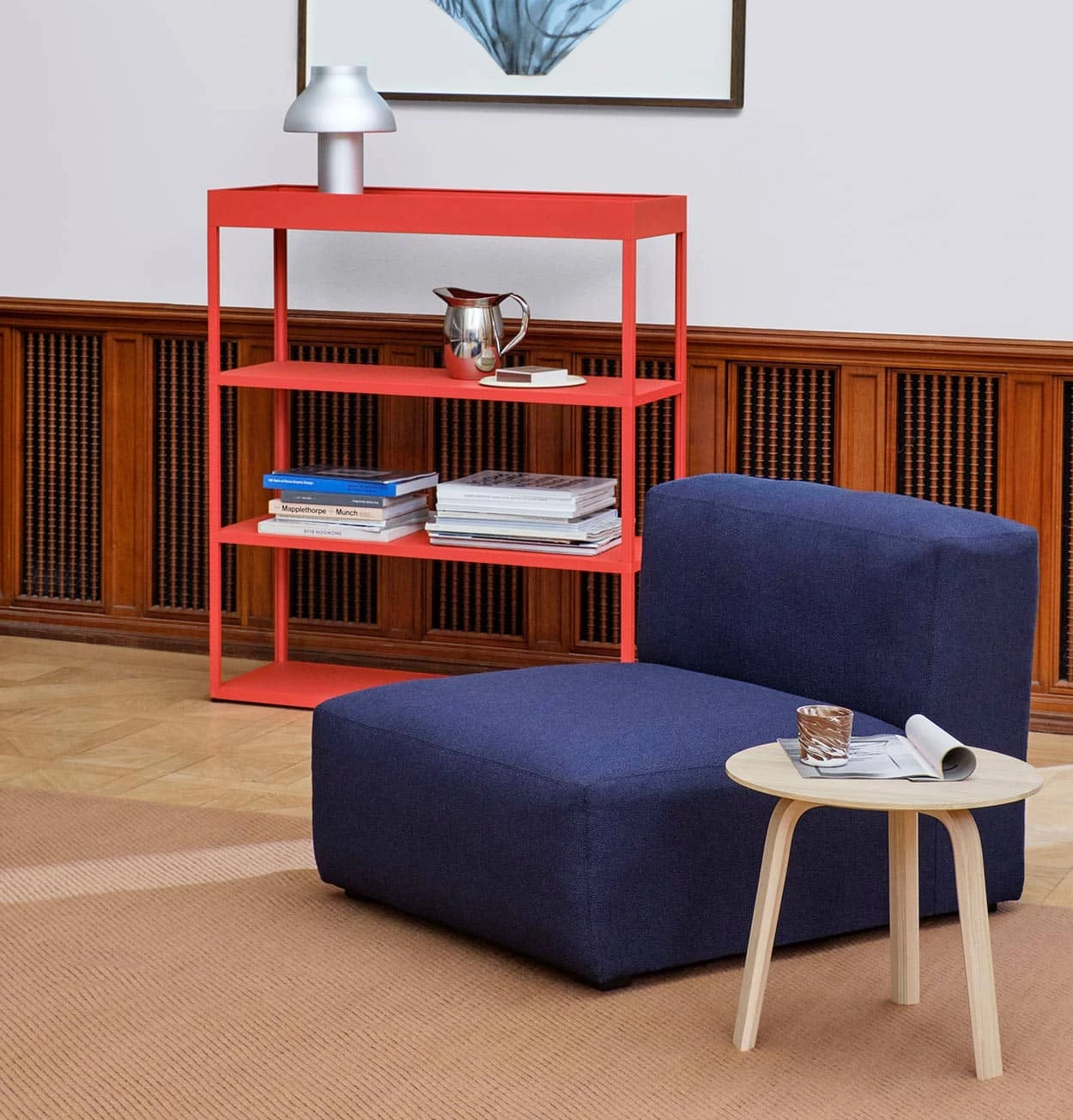 HAY Bella Coffee Table β Small β Lacquered Oak - Image 2