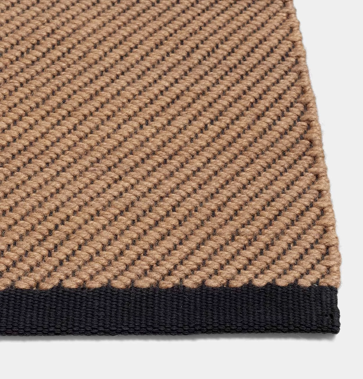 HAY Bias Rug In Cappuccino – Various Sizes
