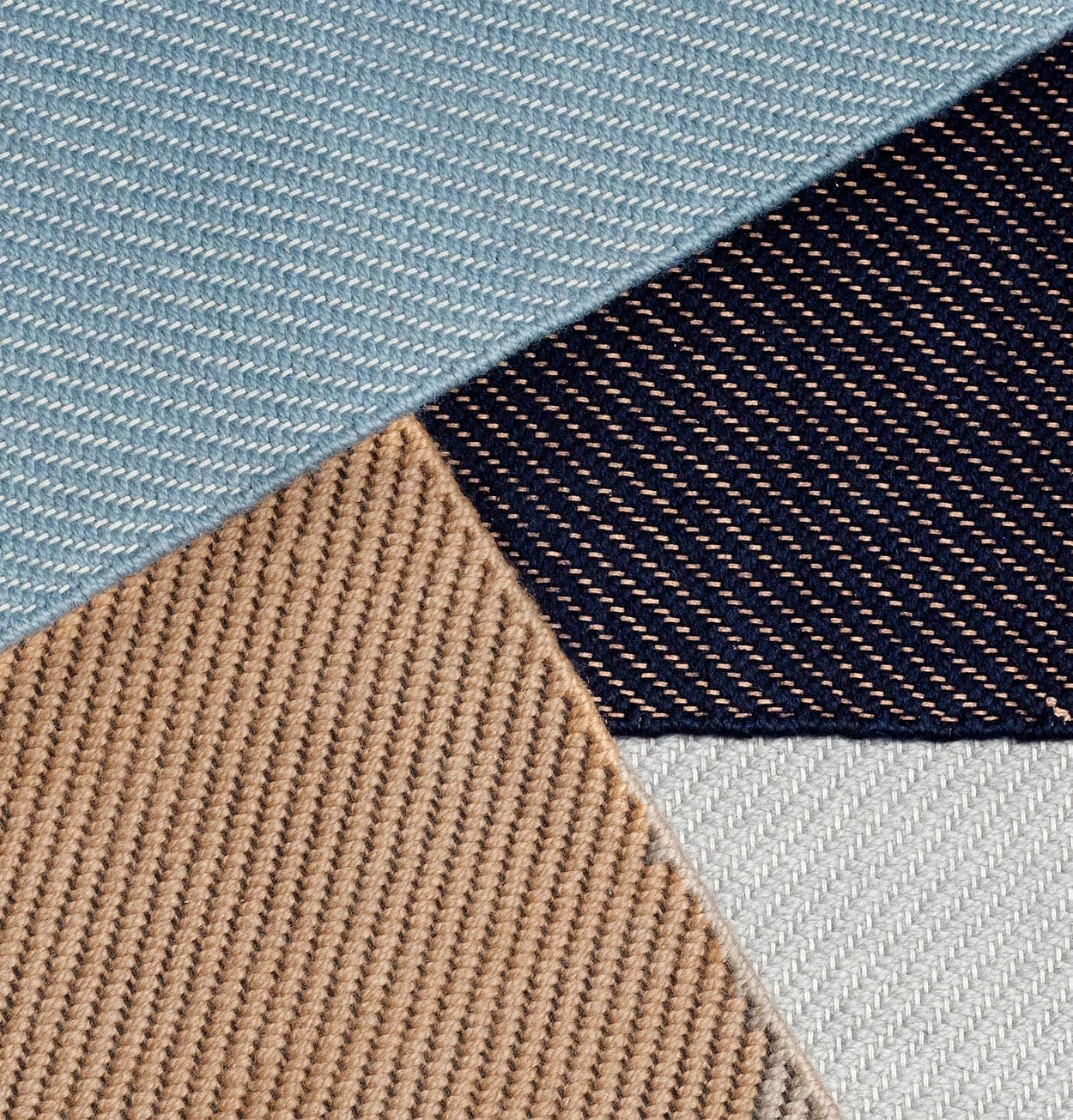 HAY Bias Rug In Cappuccino – Various Sizes - Image 4