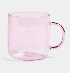 HAY Borosilicate Mug In Pink