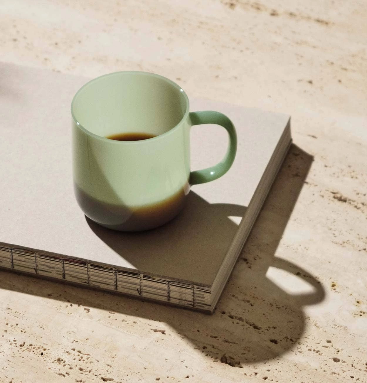 HAY Borosilicate Mugs In Jade Light Green β Set Of 2 - Image 2