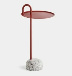 HAY Bowler Side Table In Tile Red