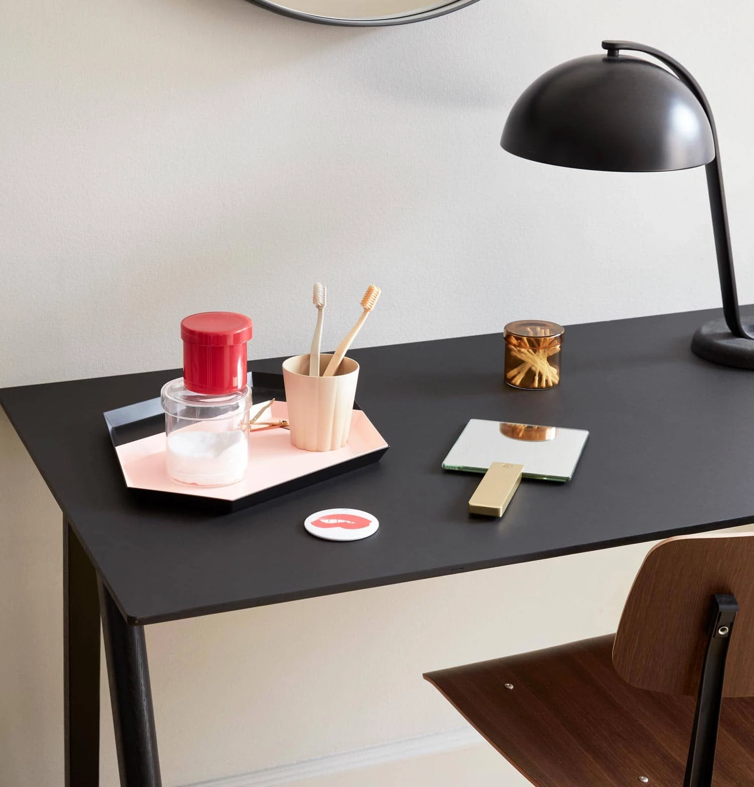 HAY Cloche Table Lamp β Black - Image 6