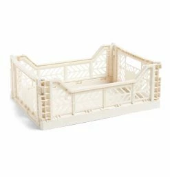 HAY Colour Crate – Medium – Off White