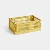 HAY Colour Crate – Small – Dusty Yellow