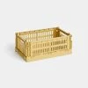 HAY Colour Crate – Small – Golden Yellow