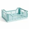 HAY Colour Crate – Medium – Arctic Blue
