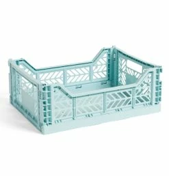 HAY Colour Crate – Medium – Arctic Blue