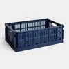 HAY Colour Crate – Large – Dark Blue