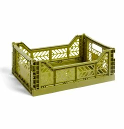 HAY Colour Crate – Medium – Olive