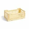 HAY Colour Crate – Small – Light Yellow