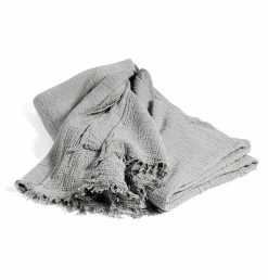 HAY Crinkle Bedspread In Grey