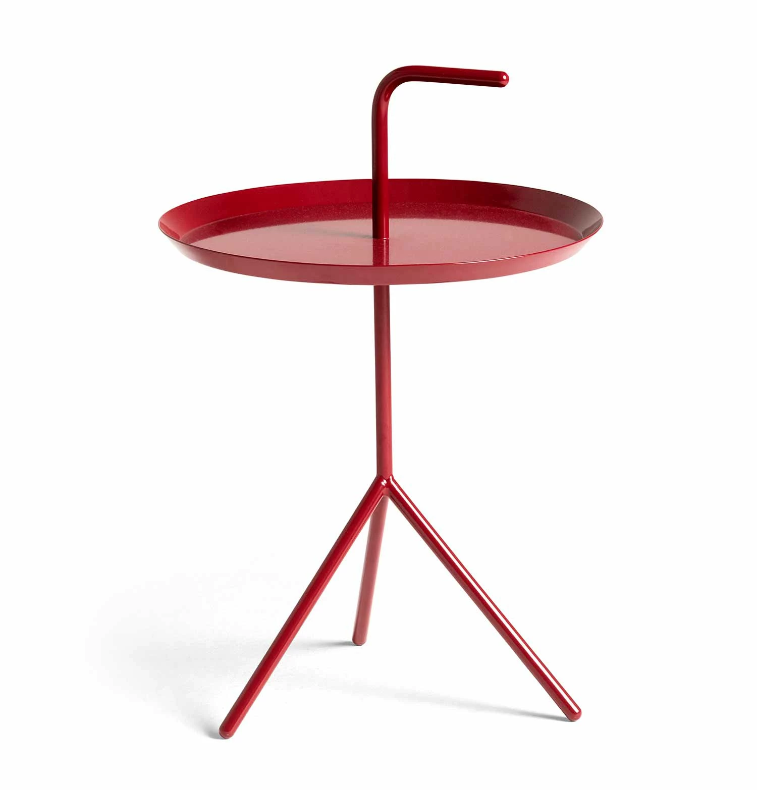 HAY DLM Side Table β Cherry Red High Gloss