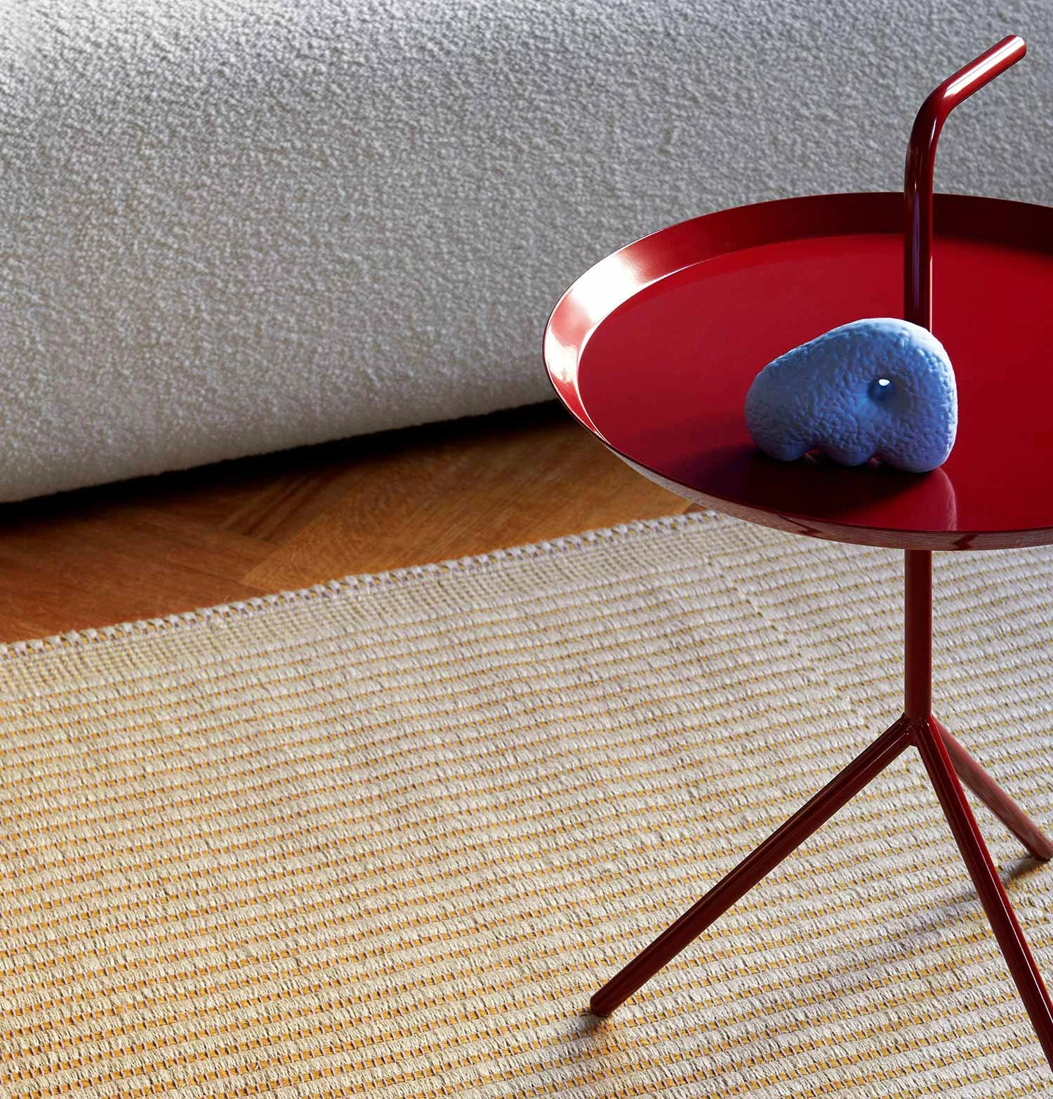 HAY DLM Side Table β Cherry Red High Gloss - Image 2