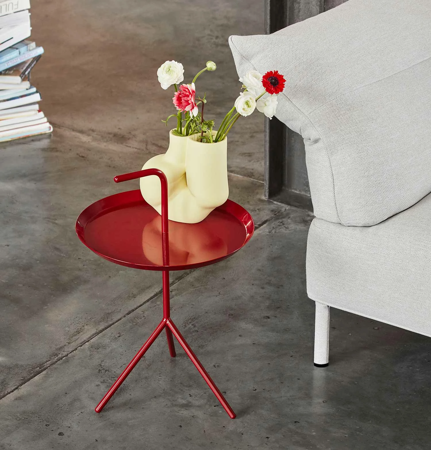 HAY DLM Side Table β Cherry Red High Gloss - Image 3
