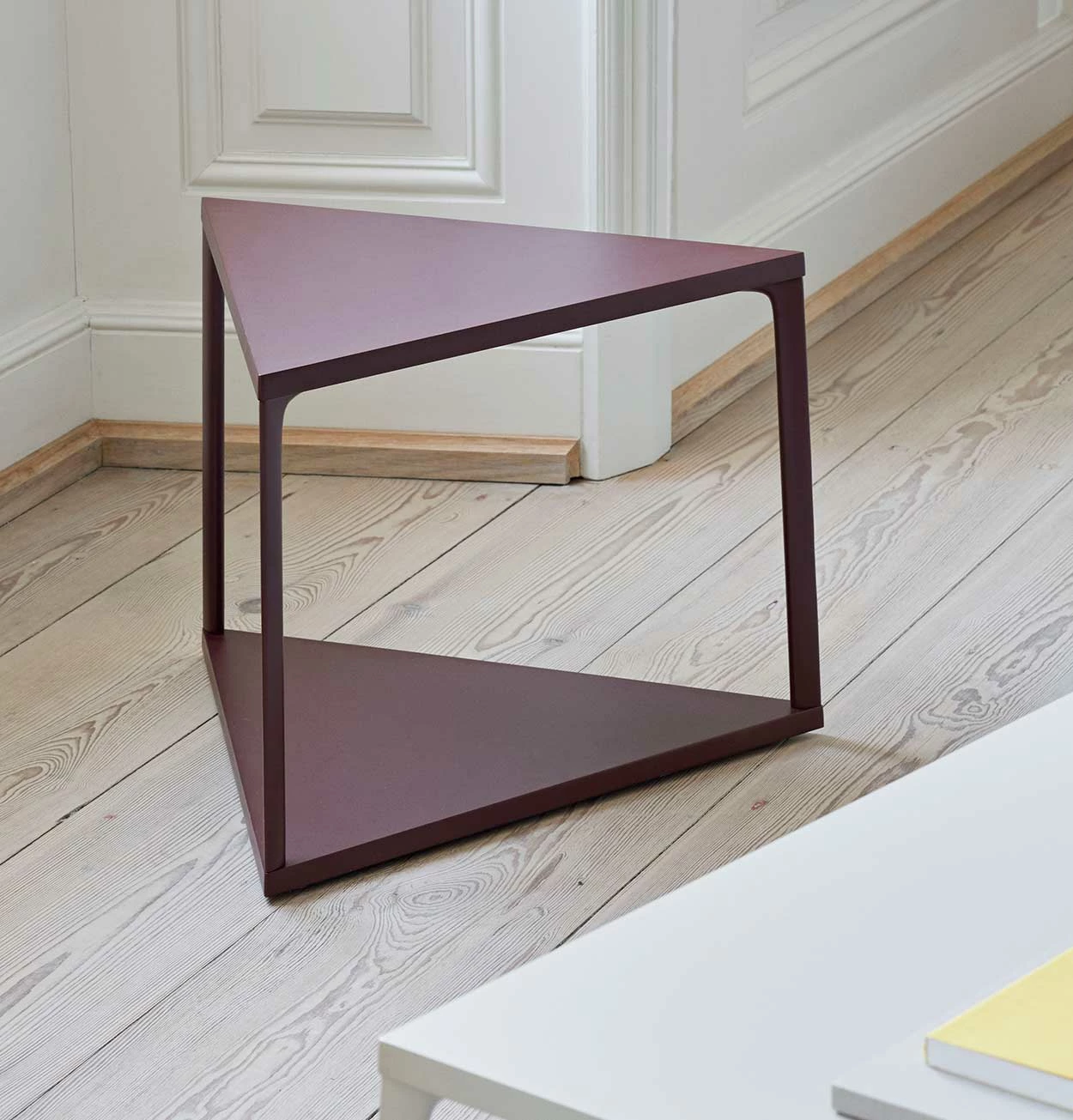 HAY Eiffel Side Table In Dark Brick - Image 2