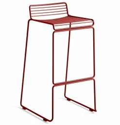 HAY Hee Bar Stool – High – Rust