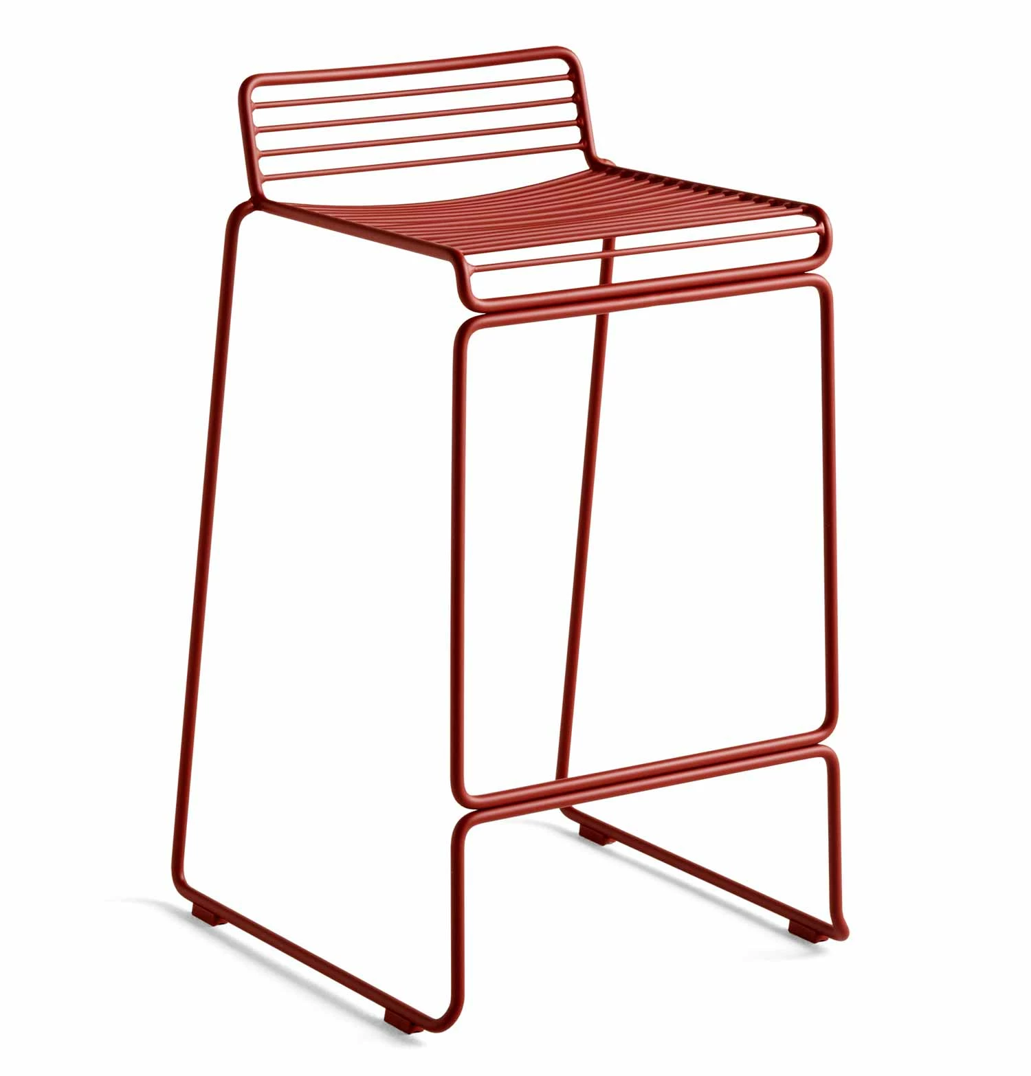 HAY Hee Bar Stool – Low – Rust
