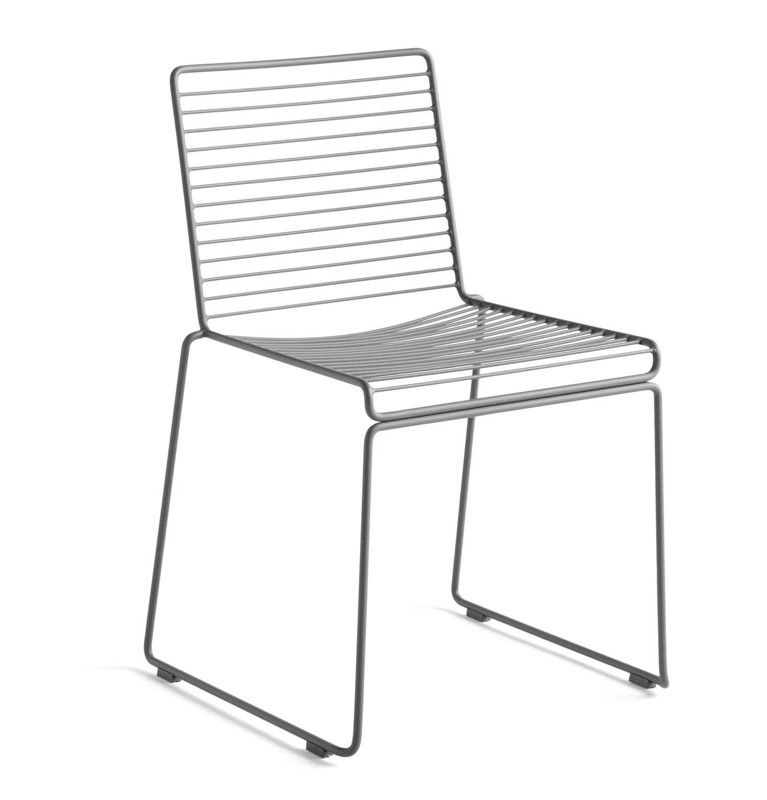 HAY Hee Dining Chair In Asphalt Grey
