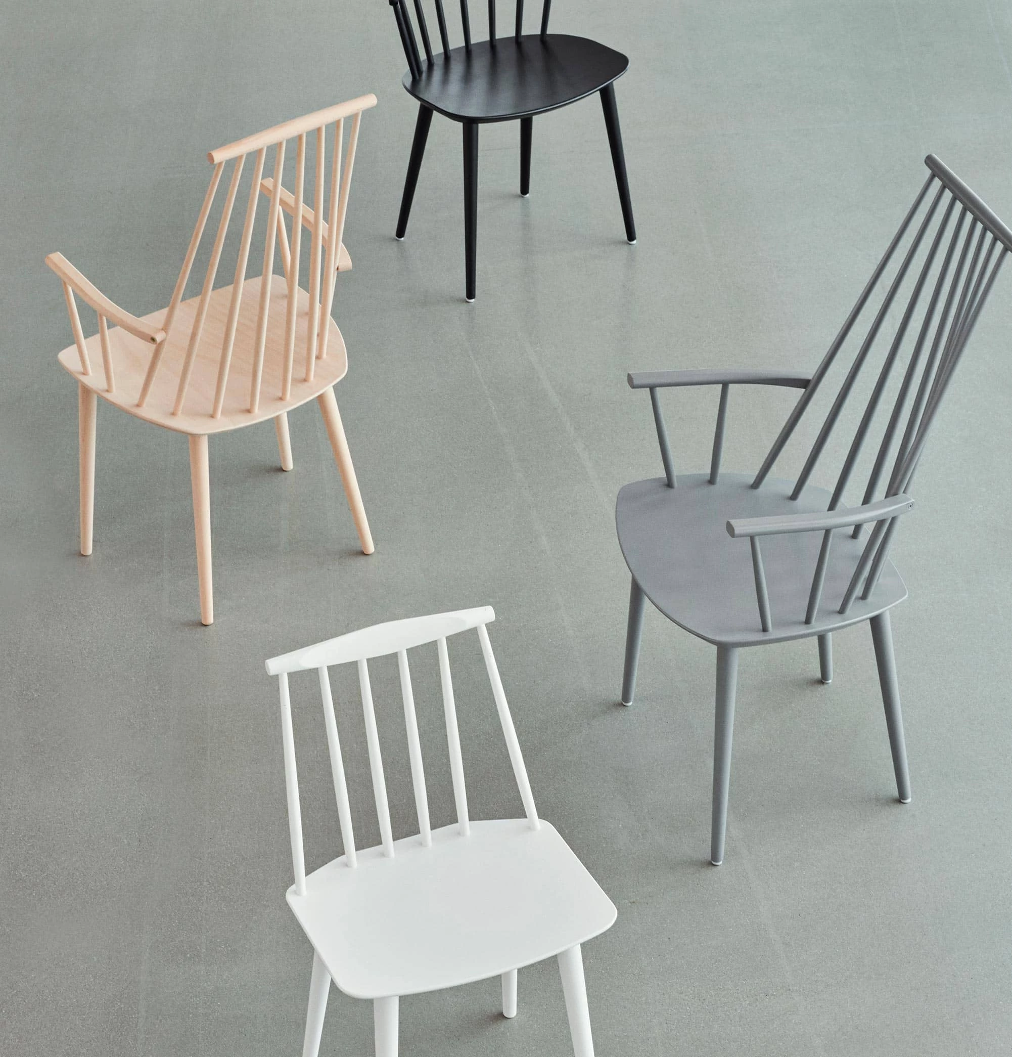 HAY J110 Chair β Dusty Grey - Image 2