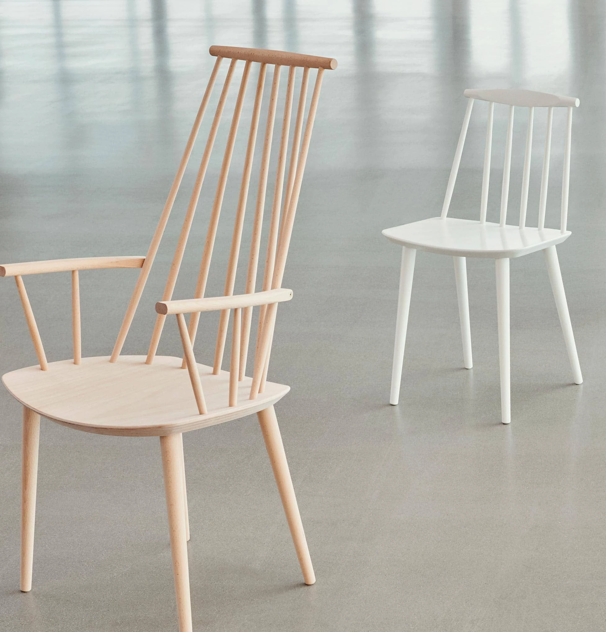 HAY J110 Chair β Dusty Grey - Image 3