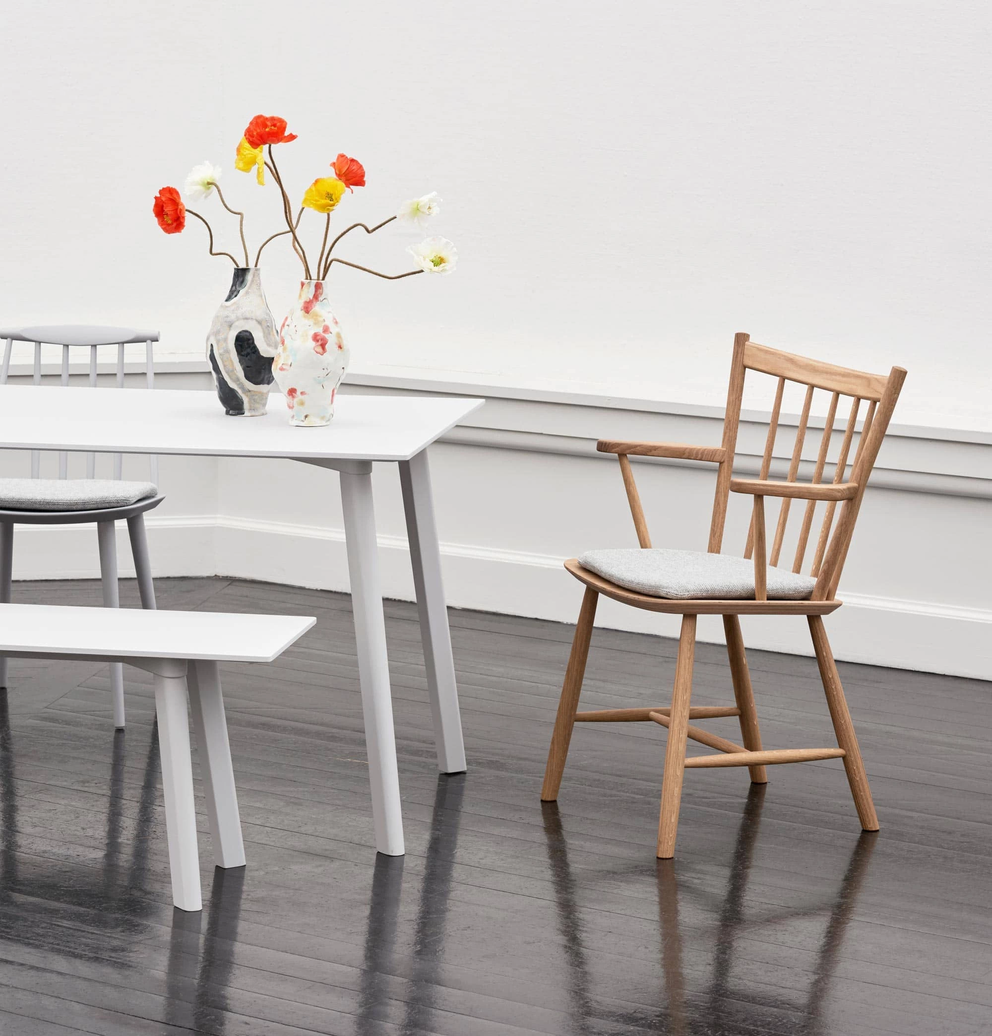 HAY J77 Chair β Dusty Grey - Image 2