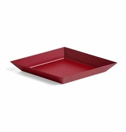 HAY Kaleido Tray – Dark Red – XS