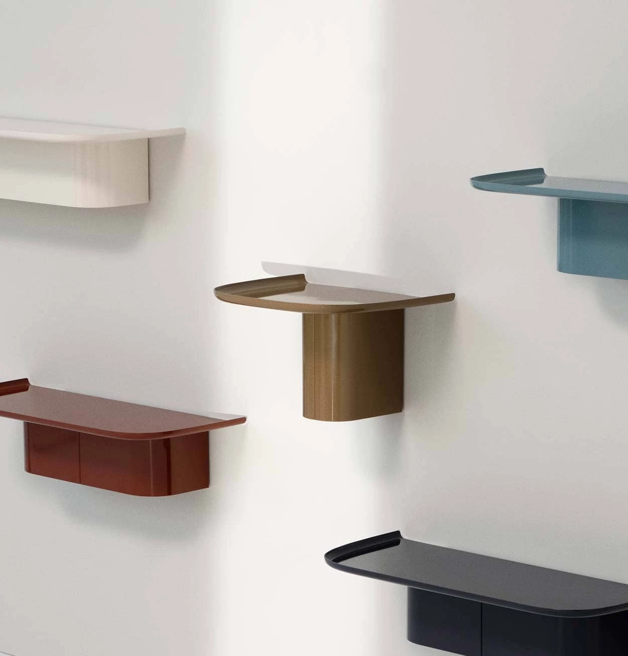 HAY Korpus Shelf In Brick Red – Small - Image 2