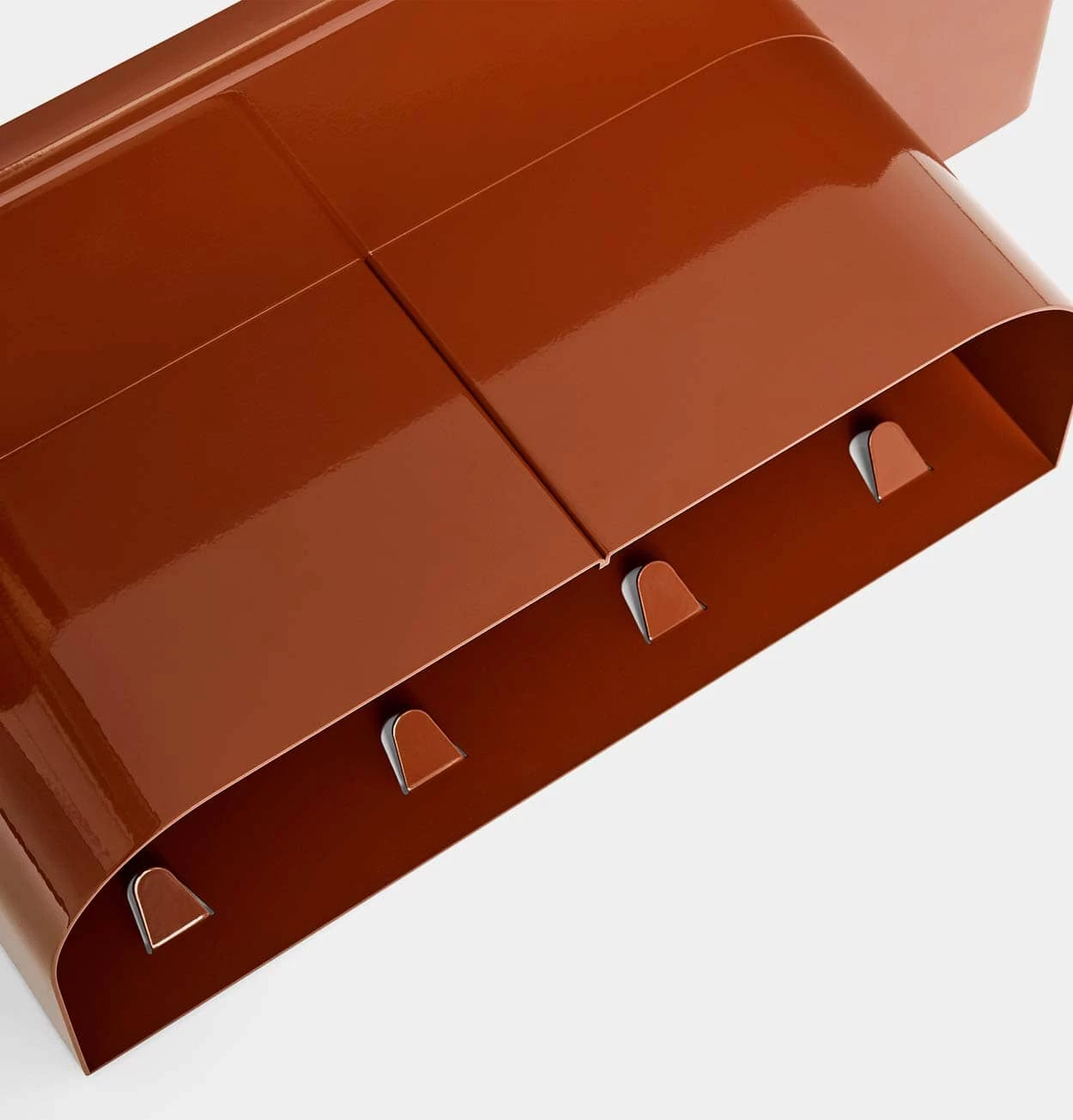 HAY Korpus Shelf In Brick Red β Medium - Image 2