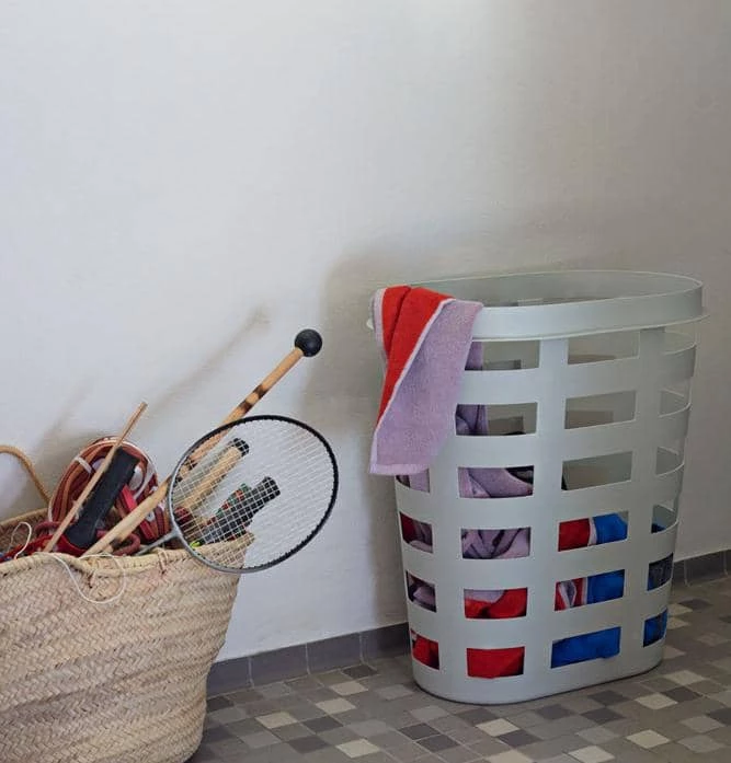 HAY Laundry Basket – Large – Grey - Image 2