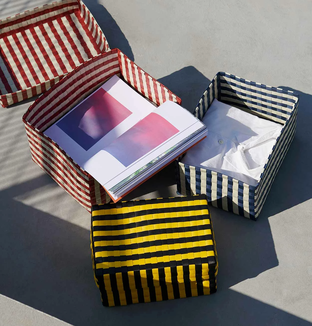 HAY Maxim Stripe Boxes β Various Sizes & Colours - Image 2