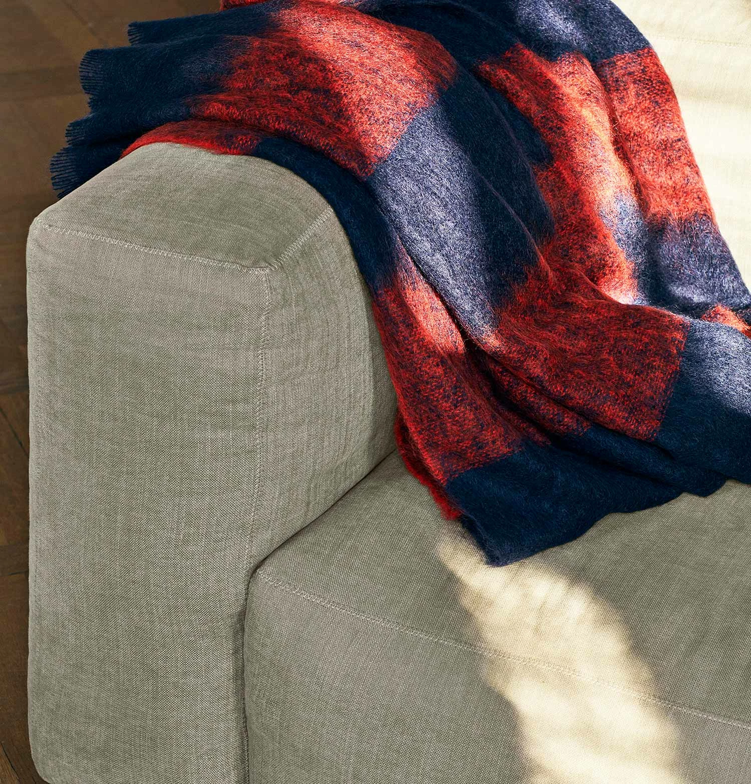 HAY Mohair Blanket – Red - Image 2