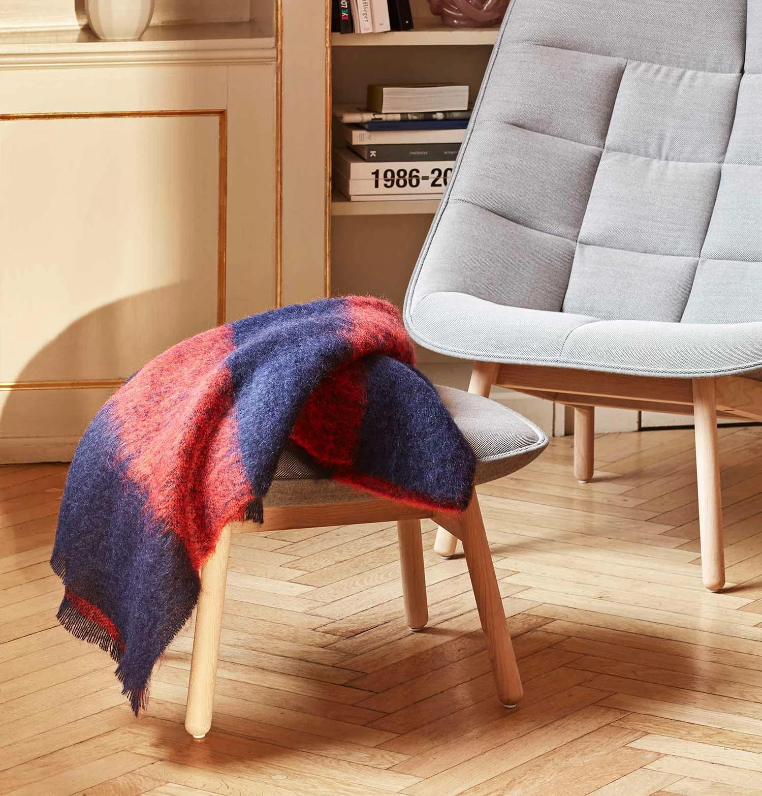 HAY Mohair Blanket – Red - Image 3