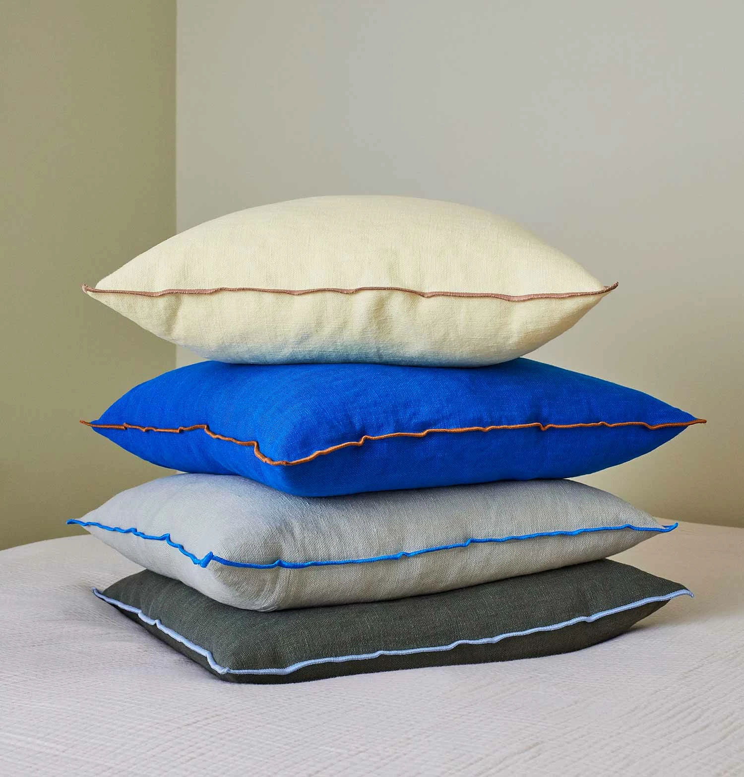 HAY Outline Cushion β Lemon Sorbet - Image 2