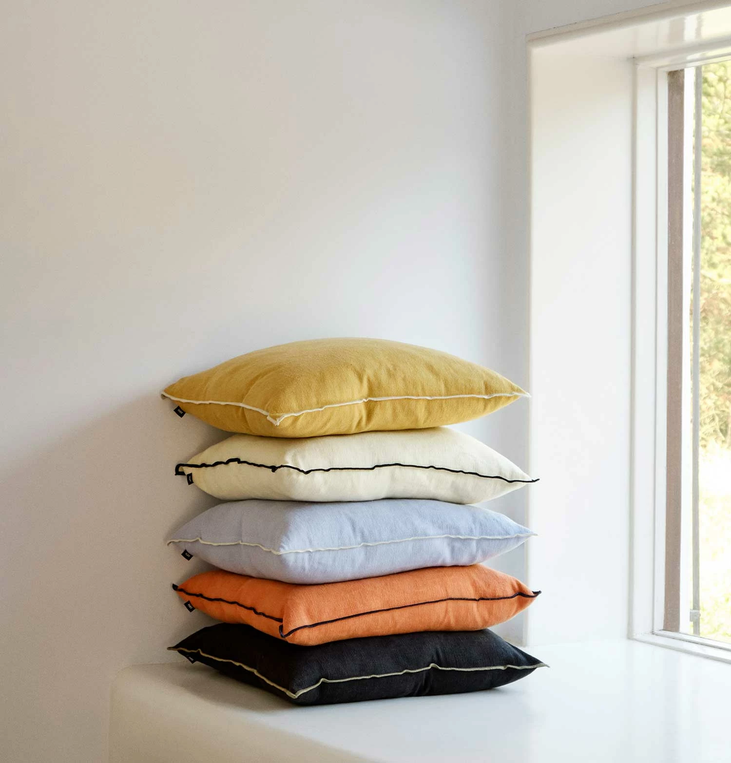 HAY Outline Cushion – Off White - Image 3